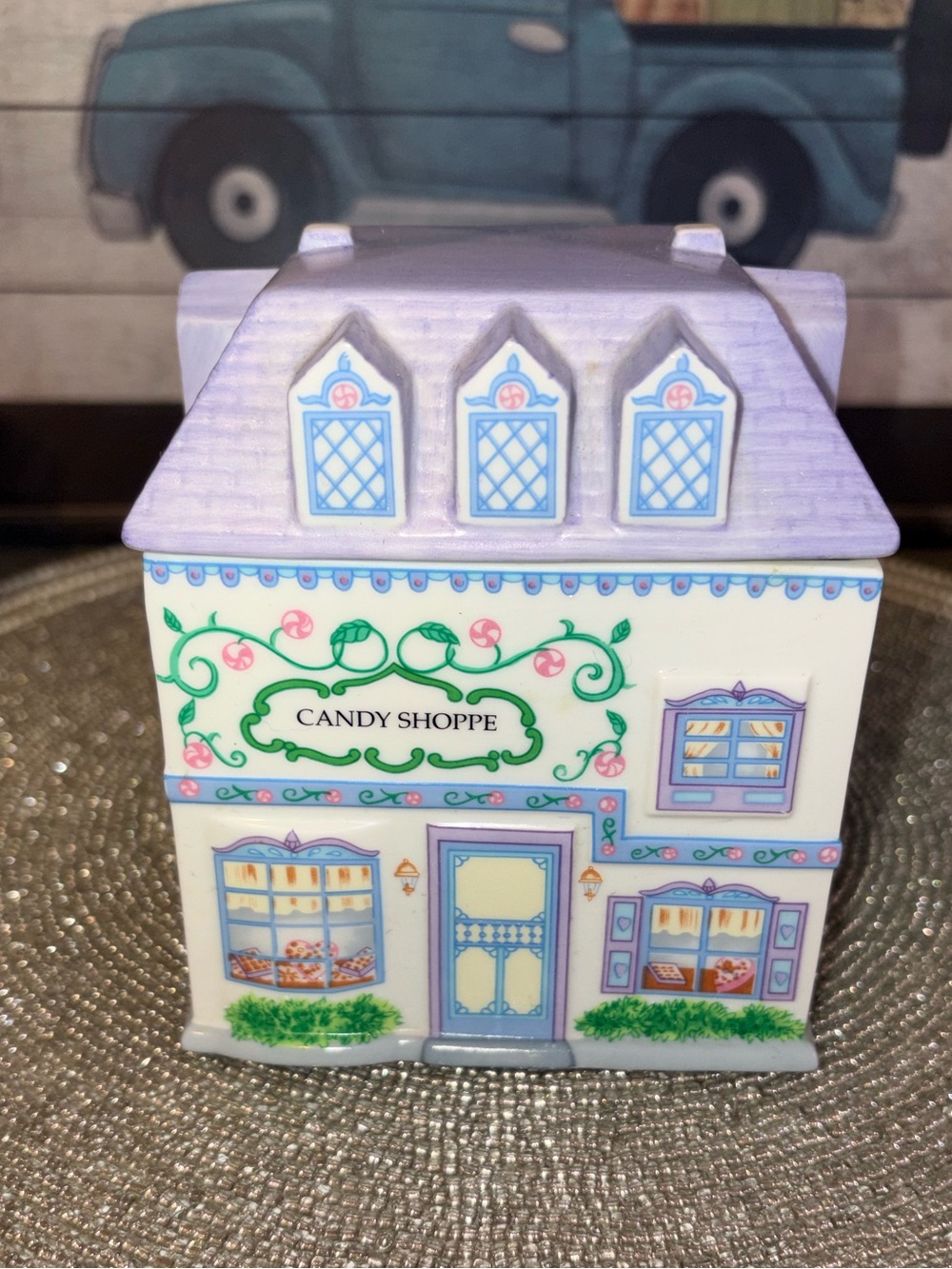 Vintage Lenox Spice Village Candy Shoppe -